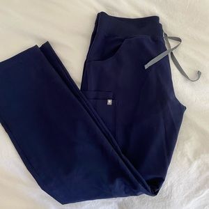 FIGS Kade scrub pants in Navy